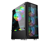全城熱賣 - 冰鑽II.台式電腦機箱 ATX側透遊戲機箱 USB3.0（黑色）