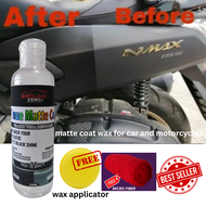 Ground zero Armor matte coat wax fo motorcycle wax coat for matte trim restorer wax for matte and gl