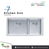 Levanzo Signature 7 Kitchen Sink H7647SB