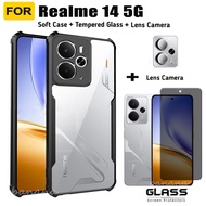 For Realme 14 5G Shockproof Phone Case Realme 14X 13 5G 12 5G Realme C75X Note 60X Privacy Tempered 