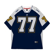 [jersey customized name and number]no.77 Oversized American Style Full sublimation Tshirt