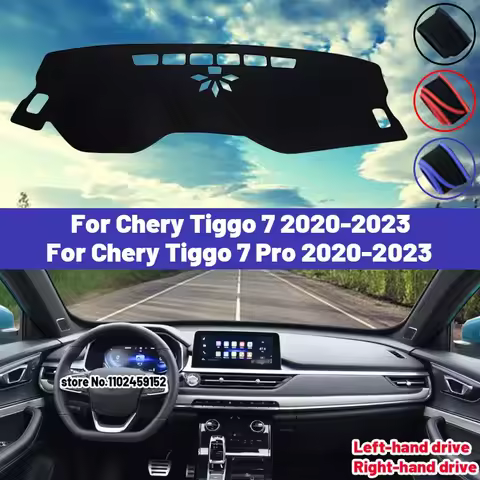 High Quality For Chery Tiggo 7 / Tiggo 7 Pro 2020 2021 2022 2023 Dashboard Cover Mat Sun Shade Avoid