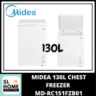 MIDEA MD-RC151FZB01 100L CHEST FREEZER WITH HEAT RELEASE GRILL