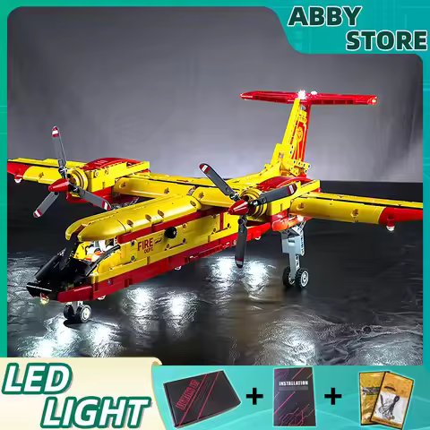 DIY LED Light Kit For LEGO 42152 Firefighter Aircraft Building Block Set ( Only LED Light,Without Bl