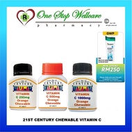 21ST CENTURY VITAMIN C BOLEH DIKUNYAH / 21ST CENTURY CHEWABLE VITAMIN C 250MG / 500MG / 1000MG