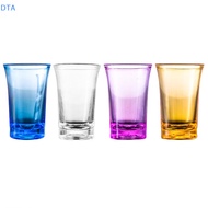 DTA Acrylic Bullet Glass Plastic Liquor Glass Shot Glass Bar Creative Wine Glass PO