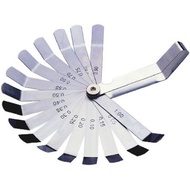 SATA 09402 16 pcs Feeler Gauge Thickness Measurement Tools 0.05-1.00 mm  ID32860