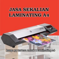 A4 SIZE PAPER LAMINATING