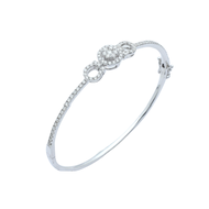 TAKA Jewellery Cresta Diamond Bangle 18K
