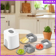 [Wenodxa] Vegetable Chopper Heavy Duty Household Food Chopper for Cucumber Onion Fruit