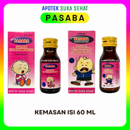 PASABA Sirup Ekspektoran | Cough & Flu | Expectorant Obat Batuk Pilek Demam Anak
