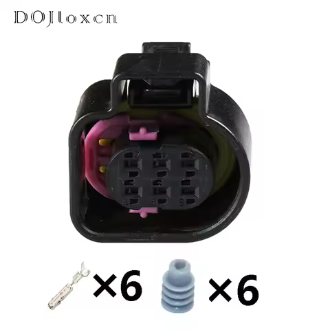2/5/10/30/50 Sets 6 Pin Waterproof LSU 4.9 Wide Band Oxygen Sensor Connector 1928404669 Throttle Plu