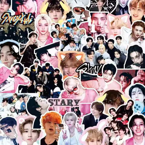 Skzoo StrayKids Stickers Hwang Hyun-jin, Lee Yong-woo, Lee Min-ho – Celebrity Merchandise, Planner D