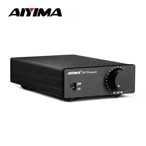 AIYIMA Audio A07 Premium TPA3255 Power Amplifier 300Wx2 Class D Stereo 2.0 Digital Amp Hifi Sound Am