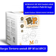 Lots of BP Adhesive Diapers M8 in Stock | Adult DIAPERS Size M contains 8 pcs