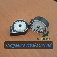 magazine tebal 14 round - magazine