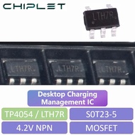 50/100pcs LTC4054 SOT23-5 LTH7R Li-ion Battery Charger IC SMD LTH7 4.2V NPN Desktop Charging Managem