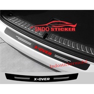 STICKER X OVER STICKER 3D CARBON STICKER CAR TRUNK BUMPER SUZUKI X OVER SX4