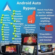 Android Auto 2.0 Upgrade Bypass YouTube FREE LIVE TV Video & YT Music