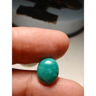 BATU ZAMRUD COLOMBIA 3.70 CARAT  Natural Emerald  CABOCHON Cut COLOMBIA Gemstone 12 X 10 X 4 MM+ IKA