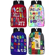 Newest Alphabet Lore Backpack School Bag Waterproof Student School Gifts Travel