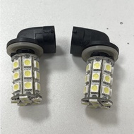 2 PCS 881 27 LEDx5050 SMD LED Vehicle Car Rear Foglight Bulbs White