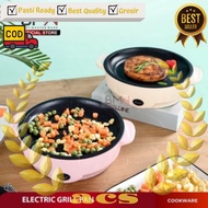 Pemanggang Panggangan Elektrik Grill Pan BBQ