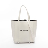 【二手】BALENCIAGA) EVERYDAY XXS 手提包，白色皮革，551815，女士，二手 B