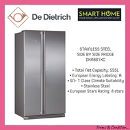 De Dietrich Side By Side Fridge DKA861XC