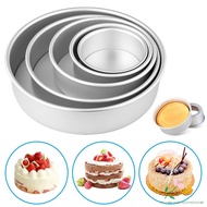 ♡FC♤ 2/4/6/8/10 Inch Cake Mold Aluminium Alloy Round DIY Cakes Pastry Mould Baking Tin Pan Kitchen T