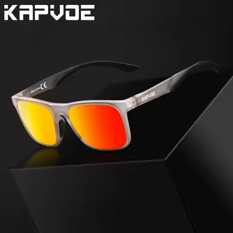 Kapvoe Polarized Hiking Eyewear Sunglasses Men Lightweight Frame Driving Fishing Golf Outdoor Photoc