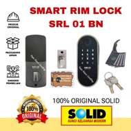 Digital Lock/ Smart Door Lock/ Solid/ SRL 01/ Smart Rim Lock/ Sensor Lock/ Fingerprint/ Automatic PIN