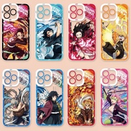 Anime Demon Slayer Case For OPPO Reno 8 Pro 7 4 6 5 Lite 5F 5Z 6Z 7Z 8Z 8T 5G A74 4G Phone Casing Cl