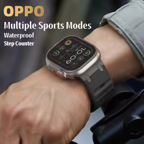 OPPO T900 Ultra Smart Watch Men 49mm Series 9 AMOLED Screen NFC Compass Waterproof For Apple Watch I