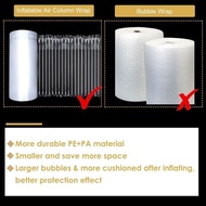 50M Poly Air Bubble Bag Air Bubble Packaging Inflatable Bubble Wrap