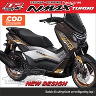 Nmax TURBO Magma Black Transparent Sticker Nmax Turbo Sticker