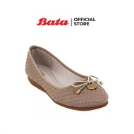 *Best Seller* Bata LADIES CASUAL BALLARINA รองเท้าลำลองแฟชั่นสตรี แบบสวม สีชมพู รหัส 5519878 Ladiesflat Fashion