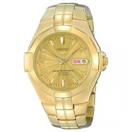 [Luxolite] SEIKO Jam Tangan Pria 5 Sports SNZE32K1 Automatic Gold Stainless Steel Strap