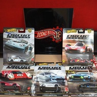 Hotwheels Premium Circuit Legends 2025 Ferrari 499P Porsche 911 GT3 Subaru BRZ Mustang RTR Porsche 9