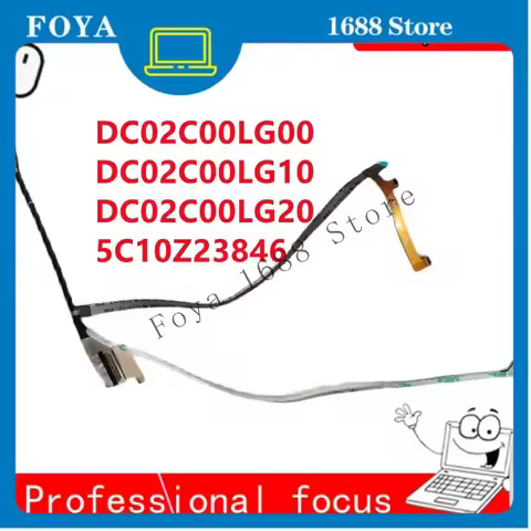 WYORESY New LCD cable for Lenovo Thinkpad E14 Gen 2 EG420 20T6, 20T7 EDP Screen video flexible flat 