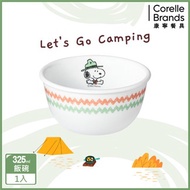 【美國康寧 CORELLE】SNOOPY 露營趣-325ml中式飯碗