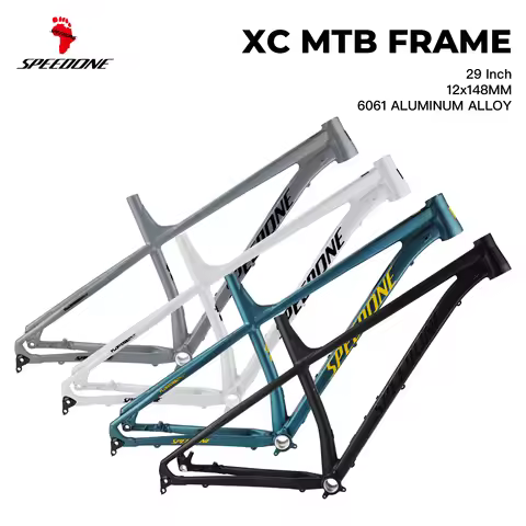 SPEEDONE 29inch Racetrack Bike Frame 148x12mm BOOST Ultralight Aluminum Alloy Mountain Bike Hardtail