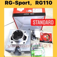 SUZUKI RG110 RGS RGSPORT RG SPORT RG BLOCK ASSY (STD) WITH PISTON + RING RG110 RG SPORT CYLINDER BLOCK SET STANDARD