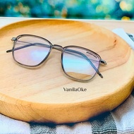 TERBARU KACAMATA PHOTOCROMIC MINUS DAN ANTIRADIASI FASHION UNTUK WANITA MODEL SIMPLE DAN ELEGAN GRAT