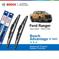 Bosch Advantage U Hook Wiper Set for Ford Ranger T6 (24"/16")