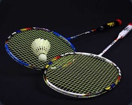 8U 62g GY Carbon Fiber Badminton Rackets Ultra Light Racket 24-32LBS