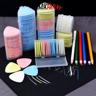 BLACKFUNNY 10/20Pcs Colorful Erasable Tailors Chalk Fabric Leather Sewing Marker Clothing Pattern DI