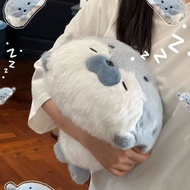 Bantal mainan boneka anjing laut yang comel untuk tidur di atas katil, boneka anjing laut besar yang