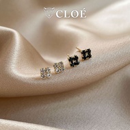 Women's 925 sterling silver earrings, mini earrings with stones, Cloe Accessories jewelry Accessorie