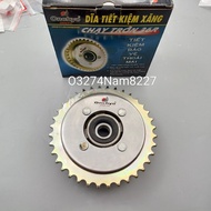 Nhông chạy trớn cùi dĩa nhông tải sau xe DREAM WAVE FUTURE....